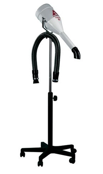 Combination grooming dryer setup for multi-purpose drying.