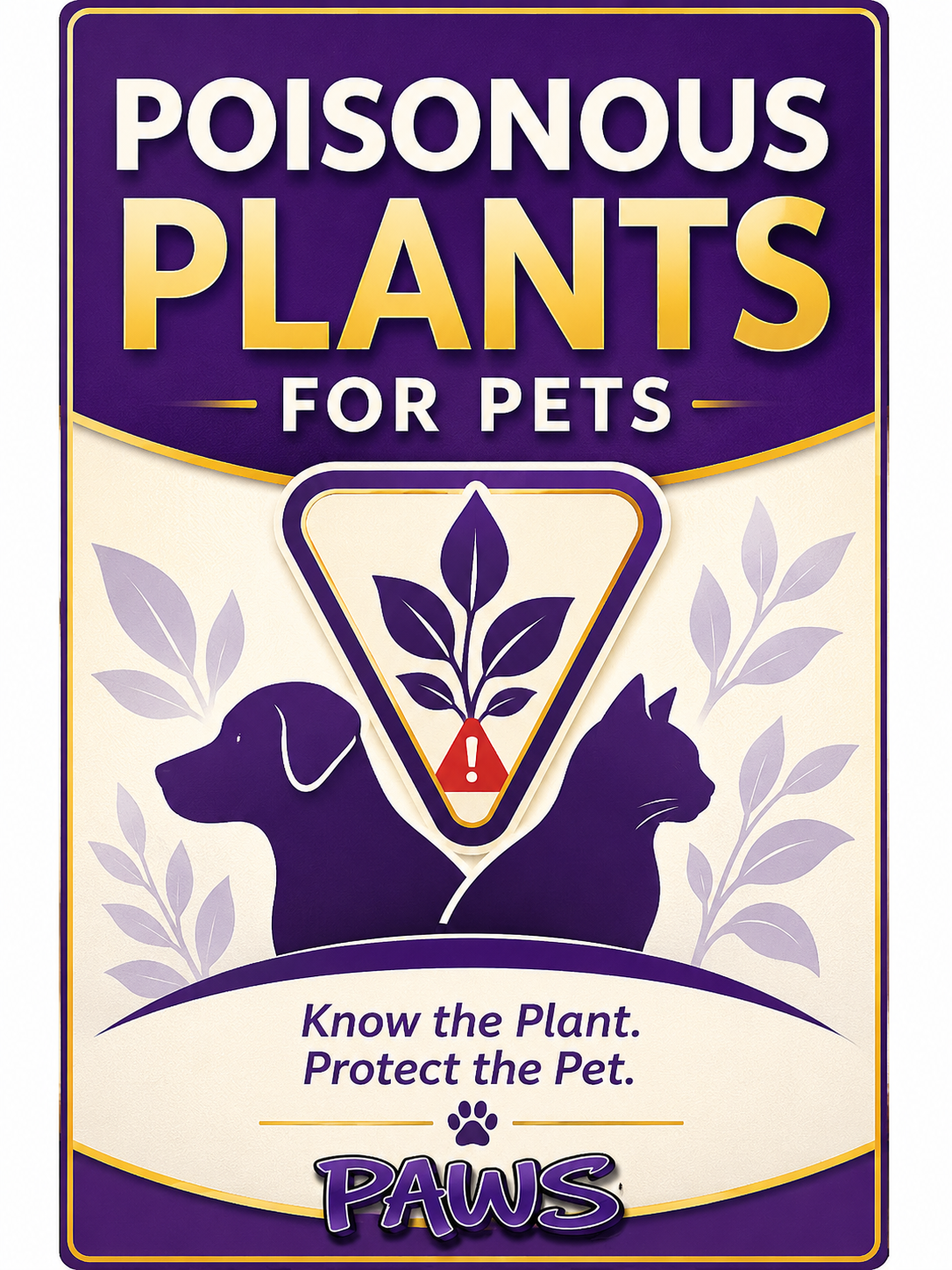 Poisonous Plants for Pets | PAWS Poisonous plants for pets safety guide